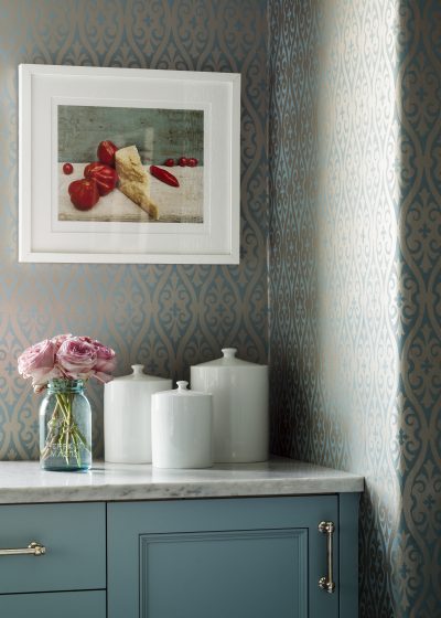 Harlem Toile de Jouy Digital Wallpaper Samples