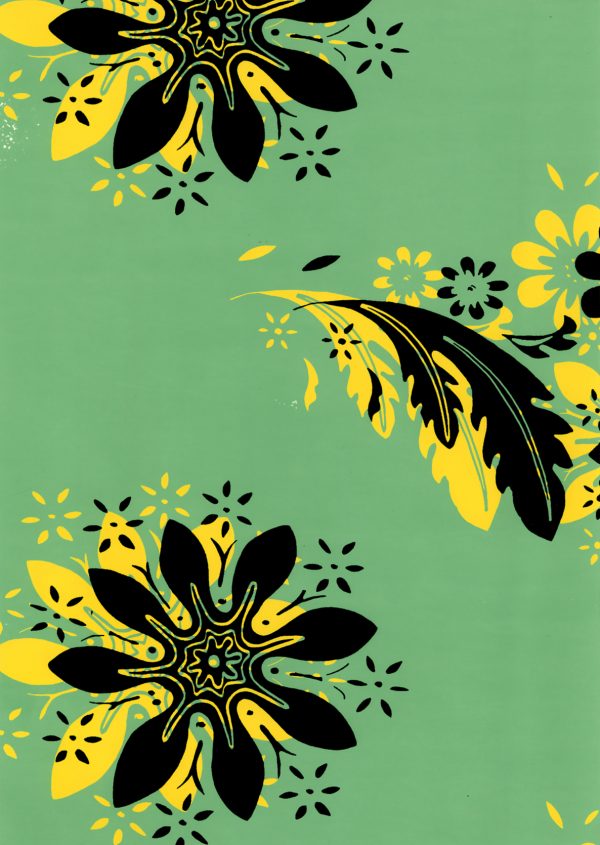 Florentine Floral Green