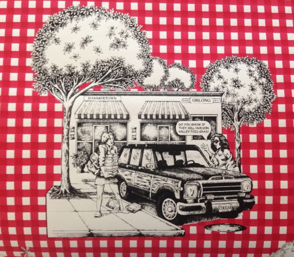 Hudson Valley Toile Red Gingham