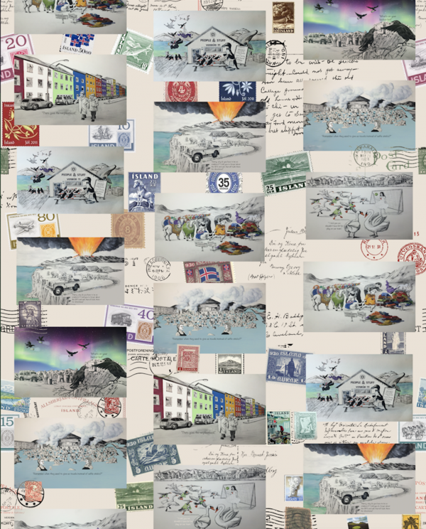 Postcards from Iceland Wallpaper - Image 2