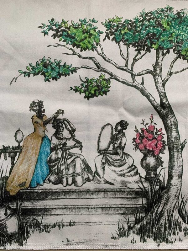 Harlem Toile multicolor fabric