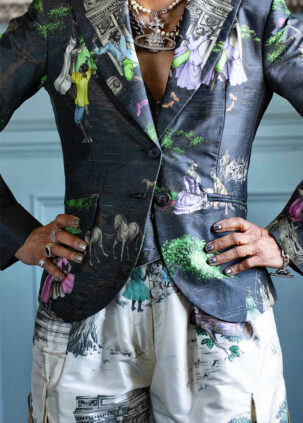 Harlem Toile Dupioni Silk