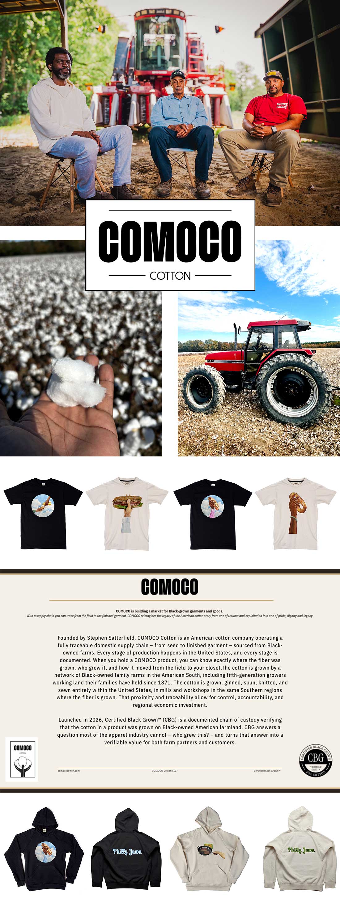 Comoco x Sheila Bridges collaboration