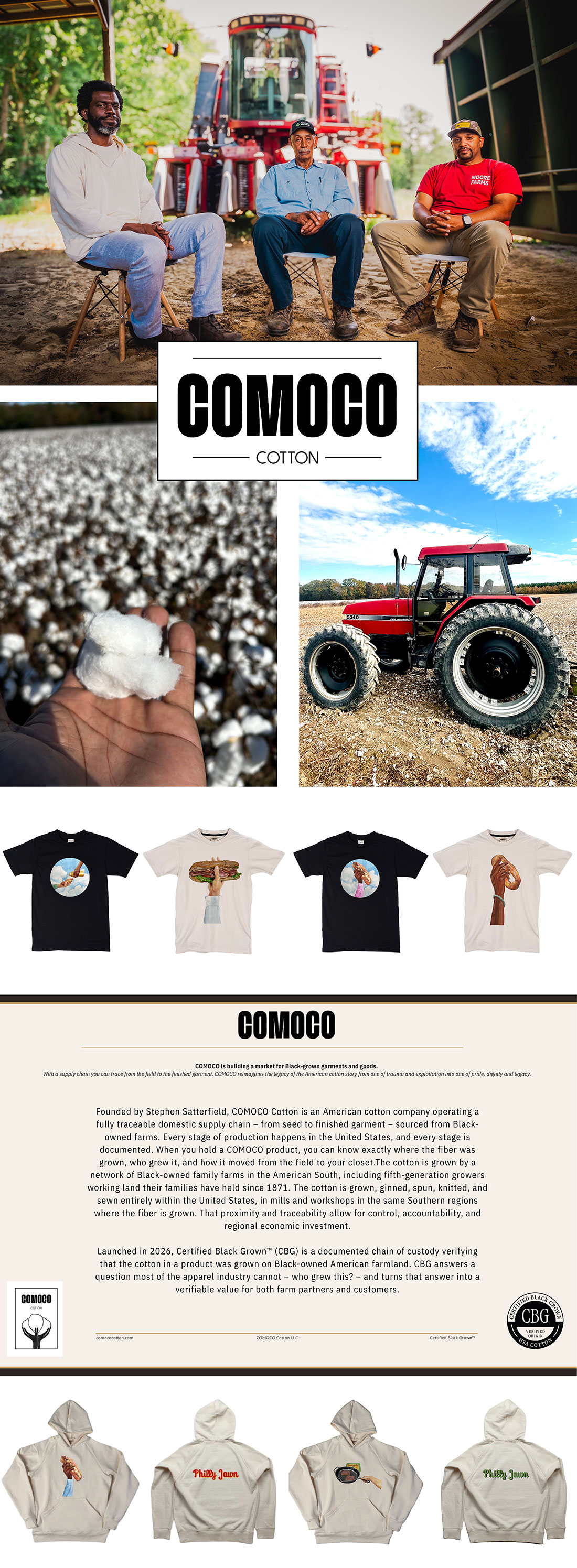 Comoco x Sheila Bridges collaboration